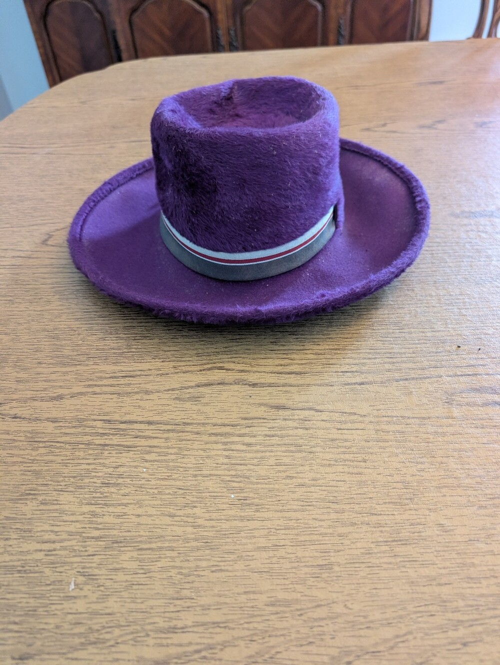 Cravelle Deep Purple Felt Hat - Chic Structured Crown
